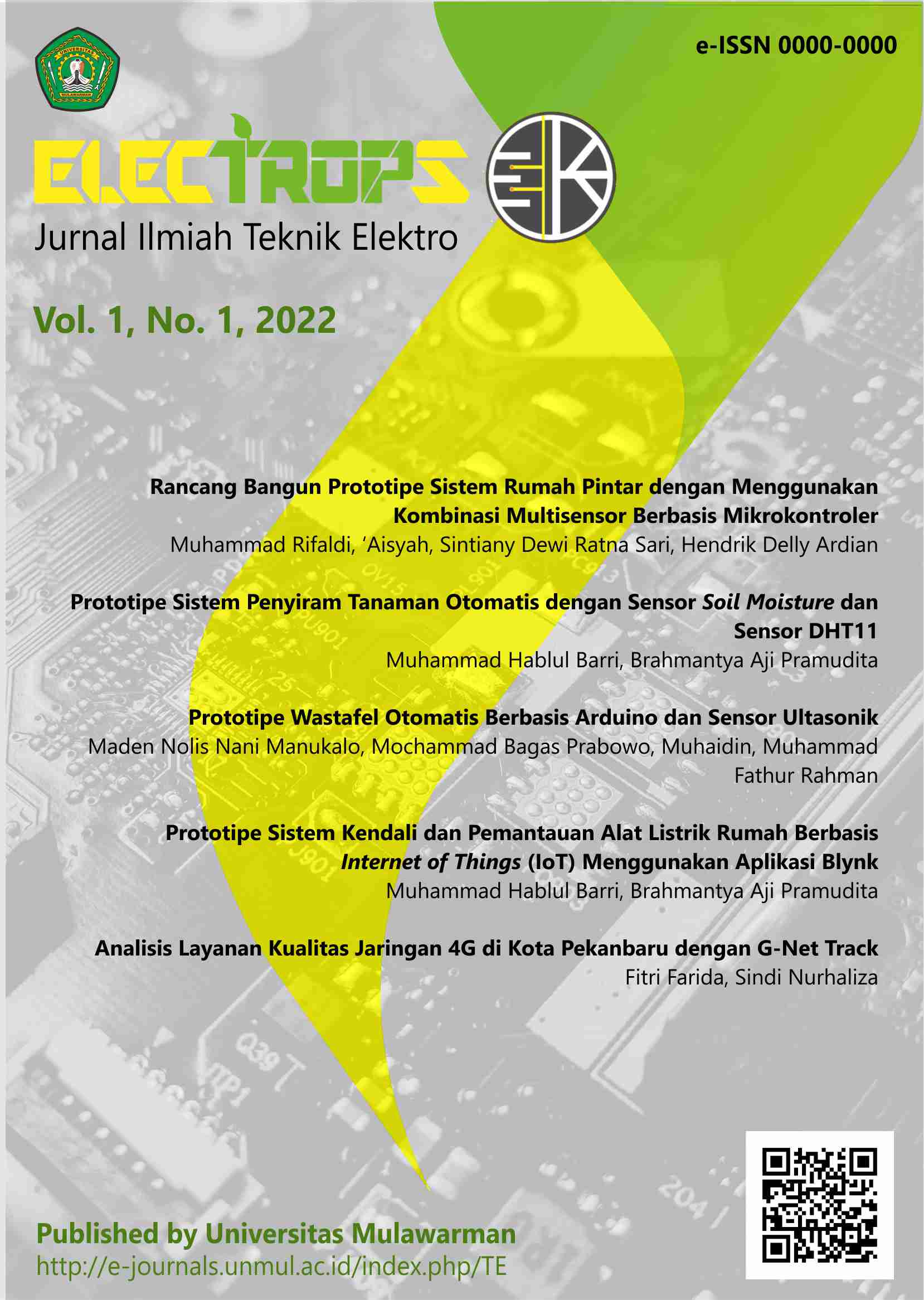 ELECTROPS : Jurnal Ilmiah Teknik Elektro, Vol. 1, No. 1, Dec. 2022.