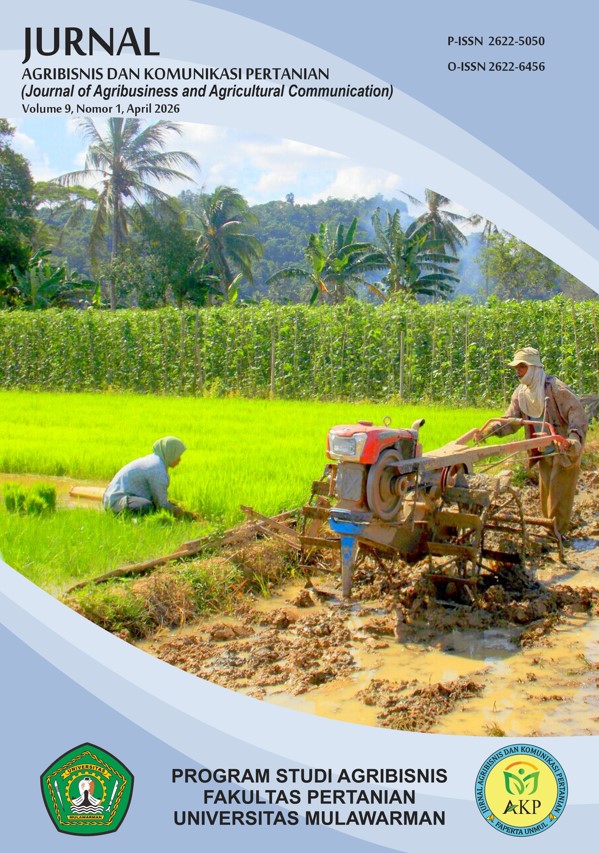 Cover of Journal Agribusiness and Agricultural Communication (JAKP)