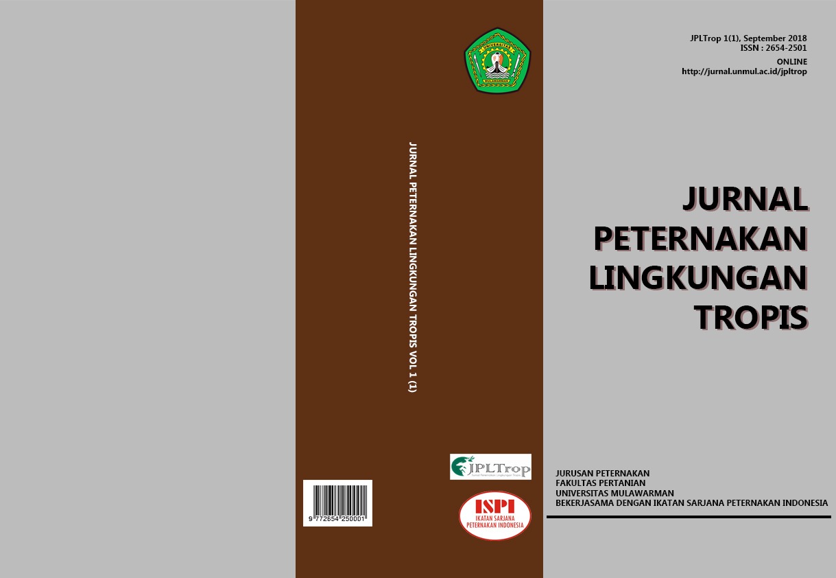 Jurnal Peternakan Lingkungan Tropis